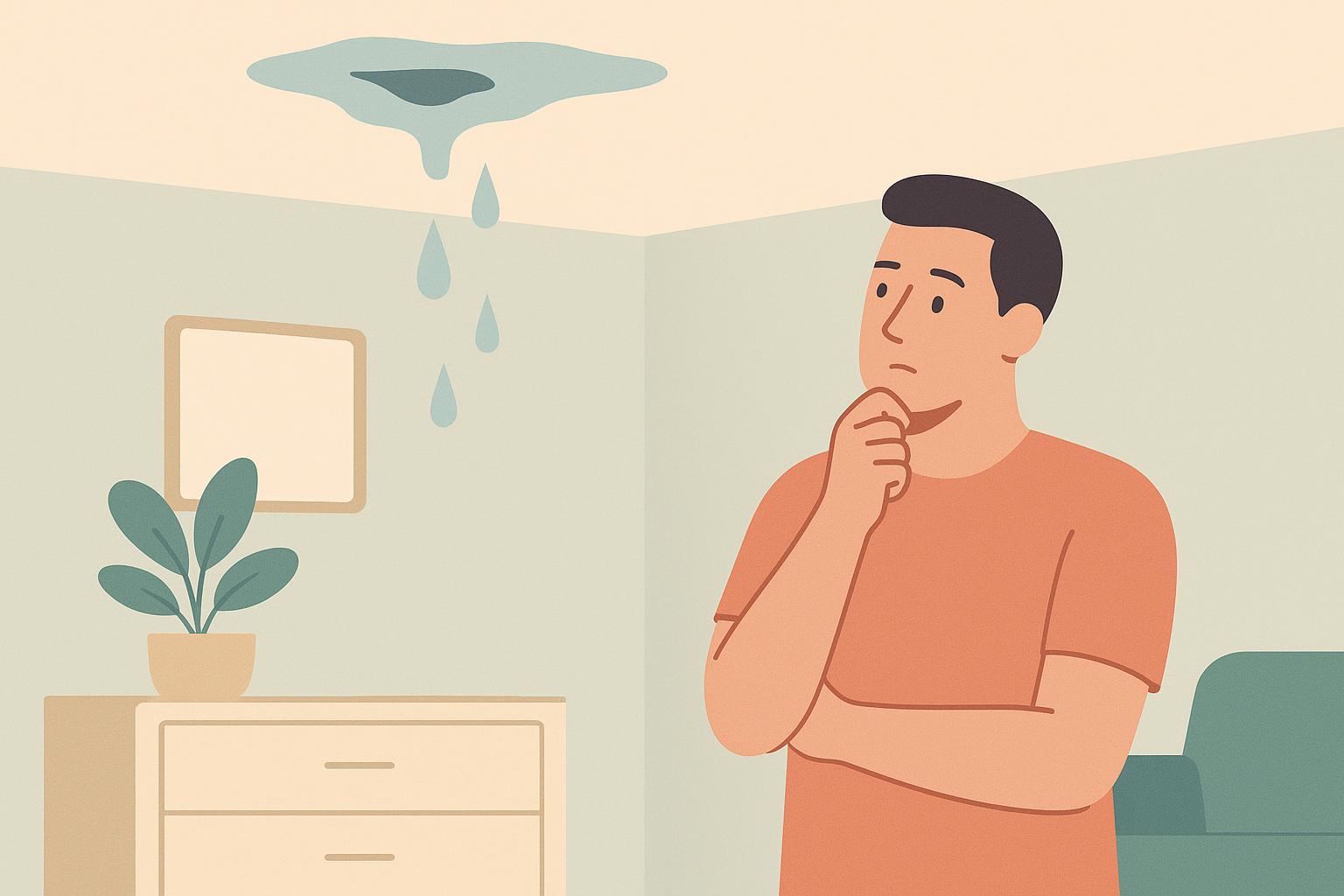 Read more about the article Ceiling Leak – Is It a Plumbing Emergency?